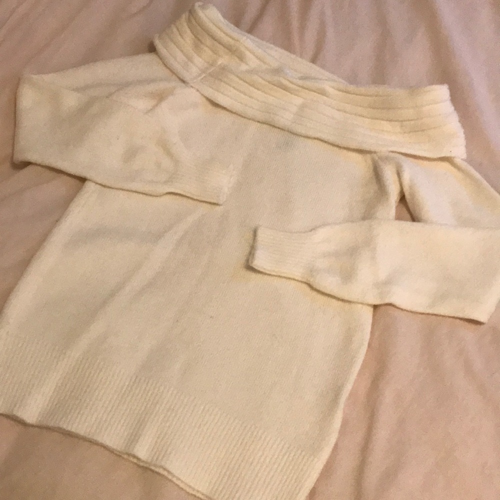Loft white sweater!